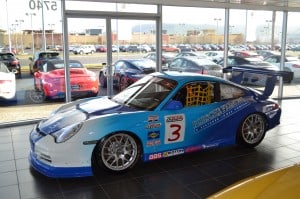 Fremont Porsche's race mdified showcar.