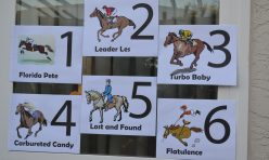 Penne Pasta and Hurrying Horses