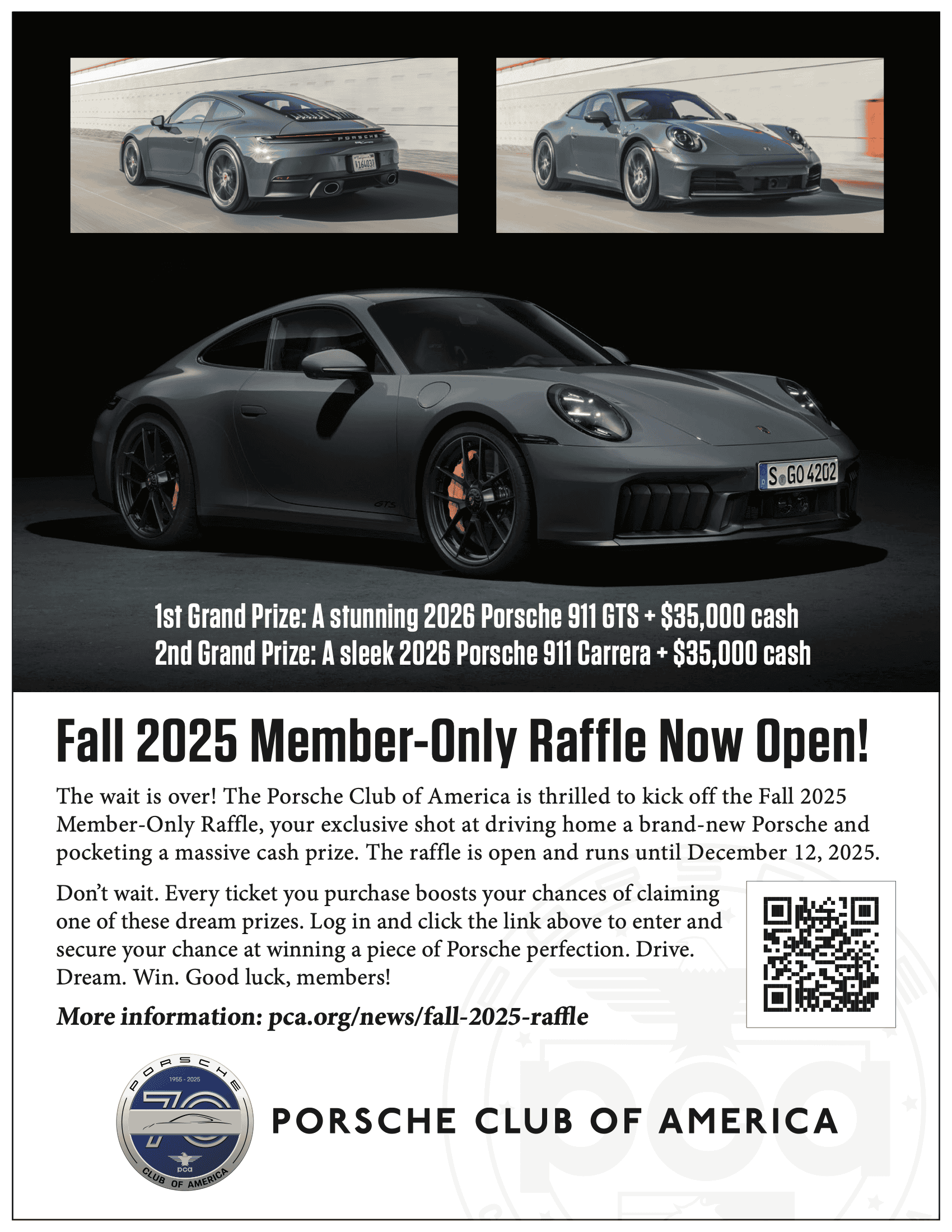 2025 PCA Fall Raffle